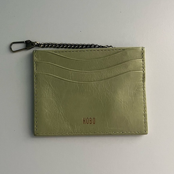 HOBO Handbags - HOBO International Leather Max Card Case in Pistachio